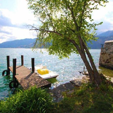Il Glicine Appartamento Con Darsena Privata A Lago ペッテナスコ エクステリア 写真
